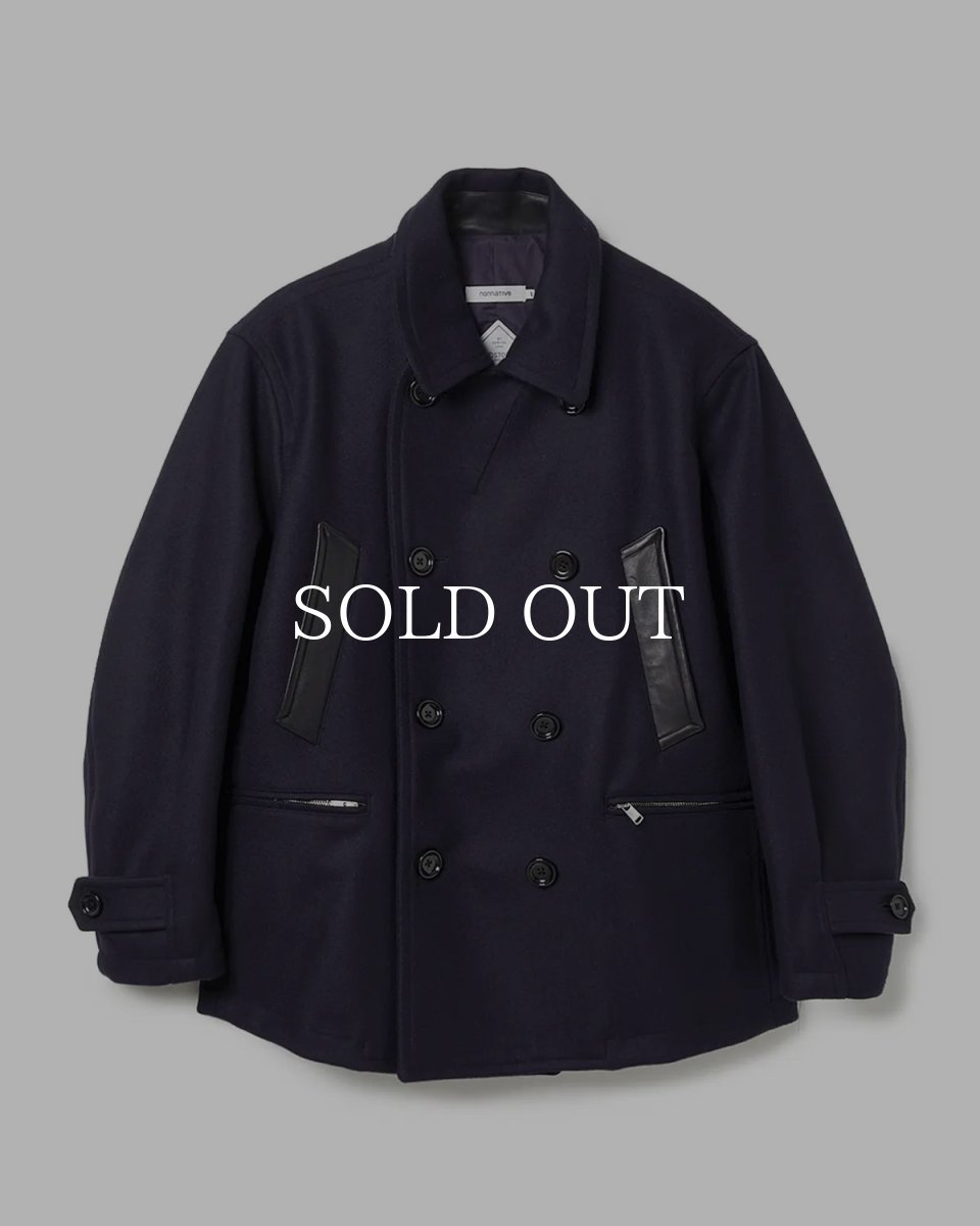 画像1: nonnative  MARINER COAT W/N DOUBLE MELTON WITH WINDSTOPPER (1)