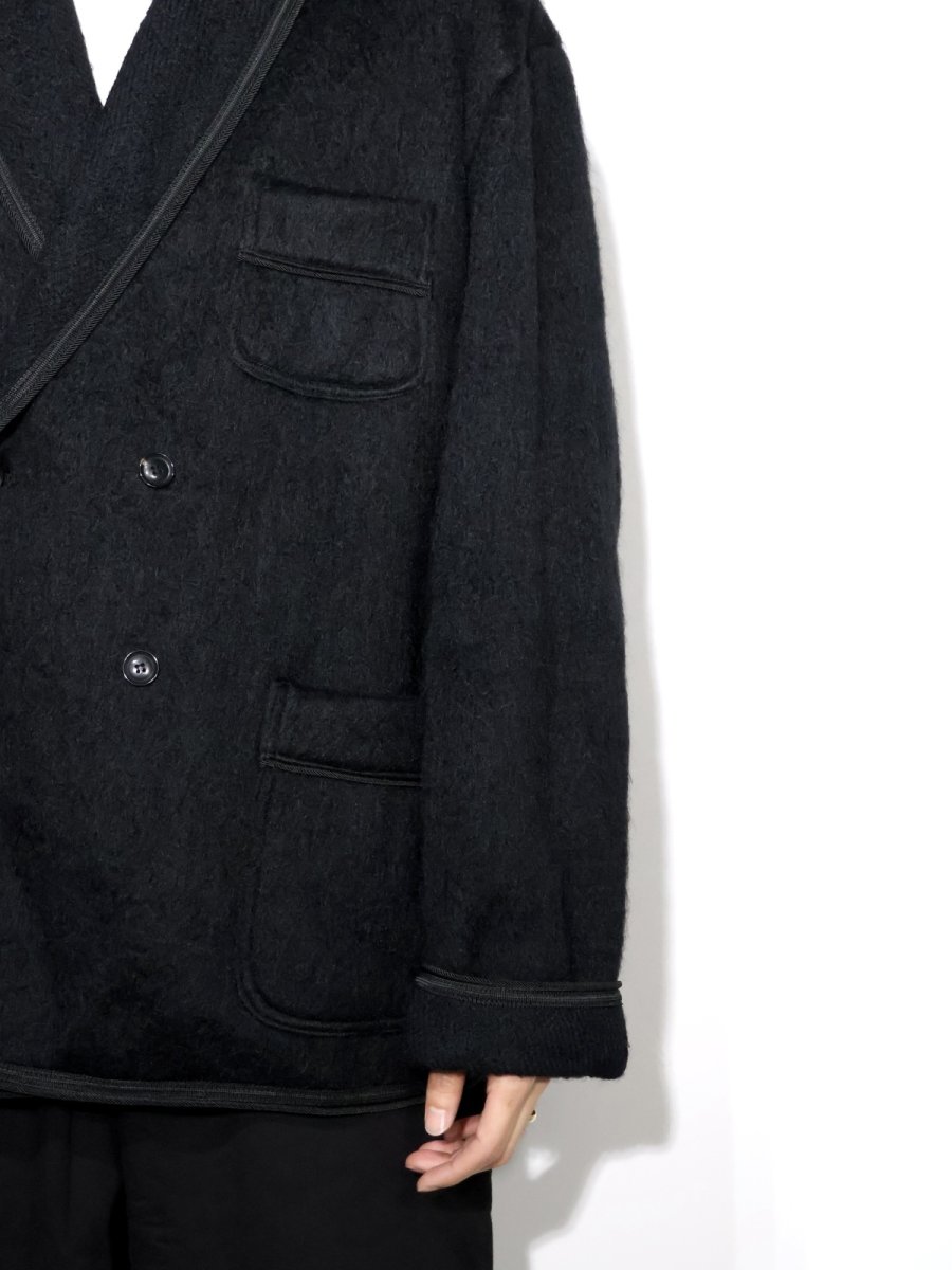 画像4: exodus  SHAGGY DOUBLE SMOKING JACKET (4)