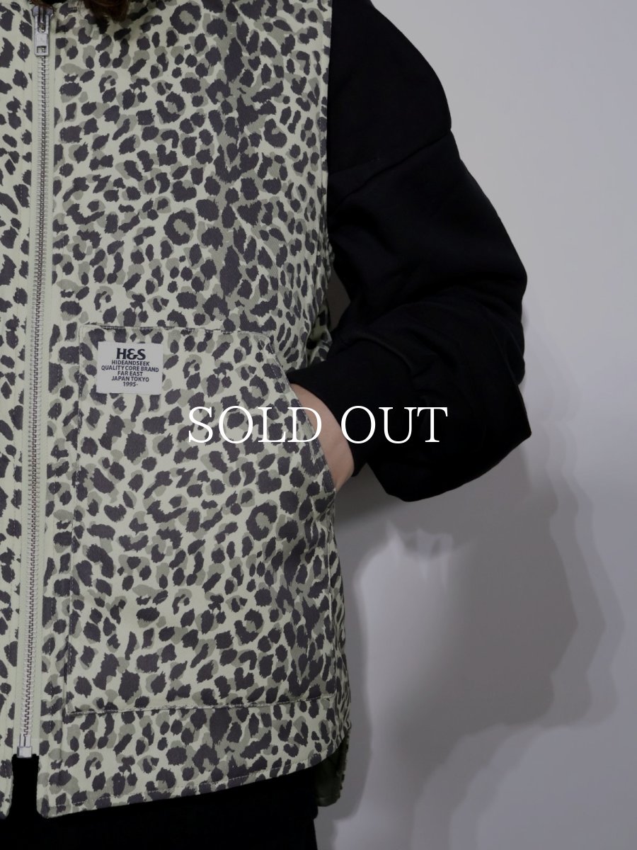 画像3: HideandSeek  Camo Zip Work Vest (3)