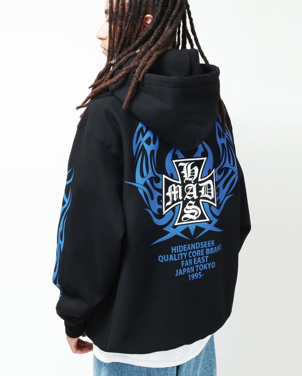 画像3: HideandSeek  MAD Hooded Sweat Shirt (3)