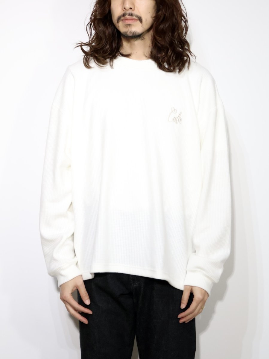 画像2: CALEE  WAFFLE L/S CS (2)