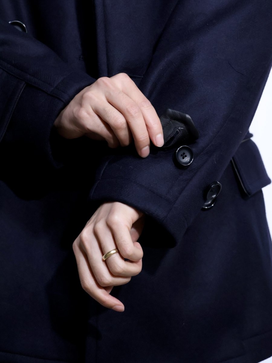画像8: nonnative  MARINER COAT W/N DOUBLE MELTON WITH WINDSTOPPER (8)