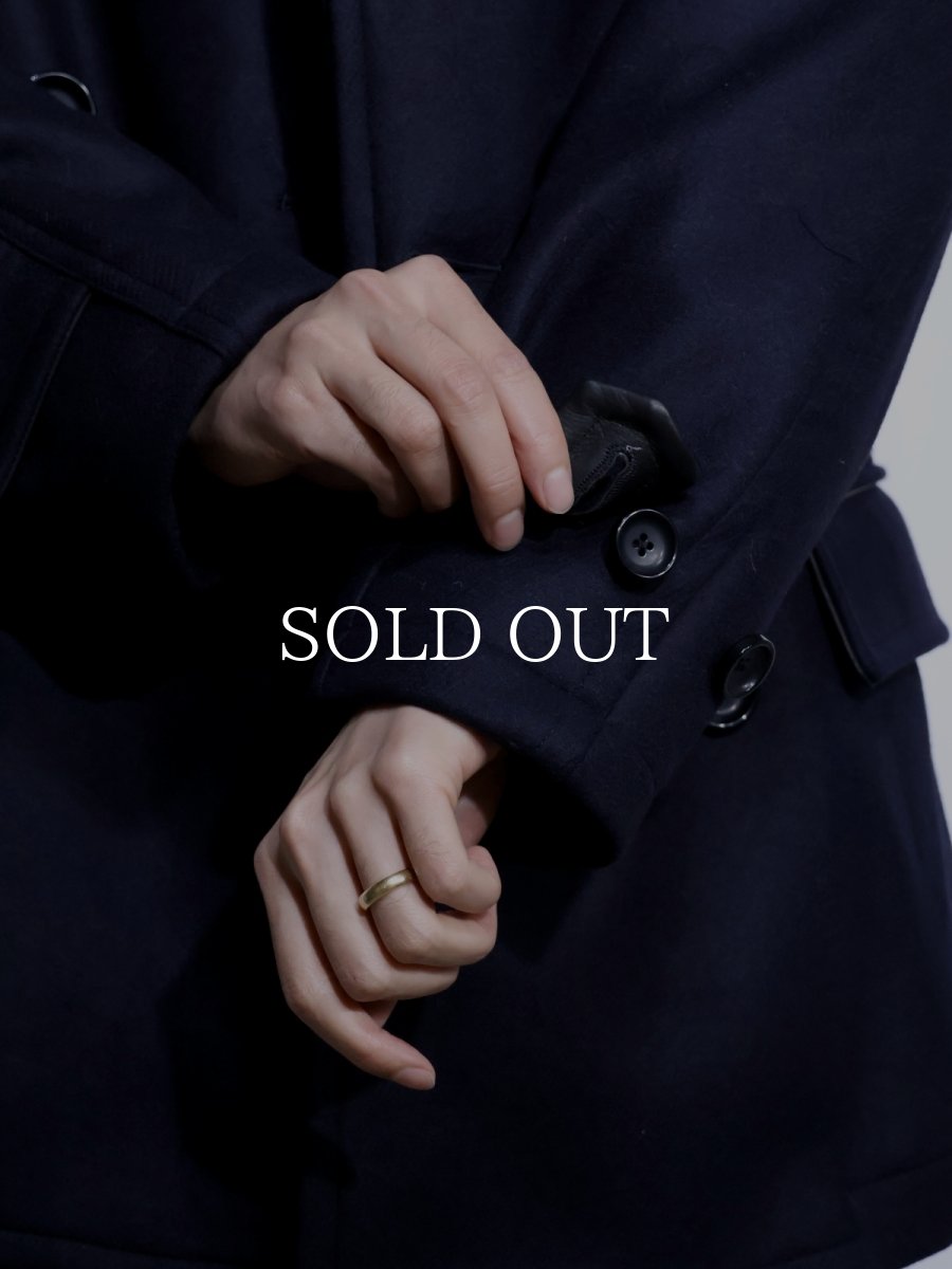 画像8: nonnative  MARINER COAT W/N DOUBLE MELTON WITH WINDSTOPPER (8)