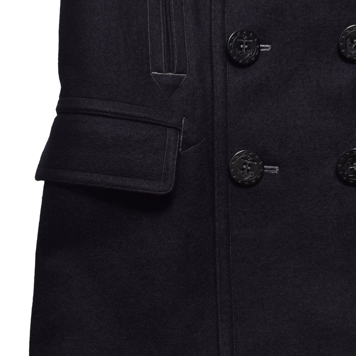 画像9: MINEDENIM  W.Denim Melton Pea CT (9)