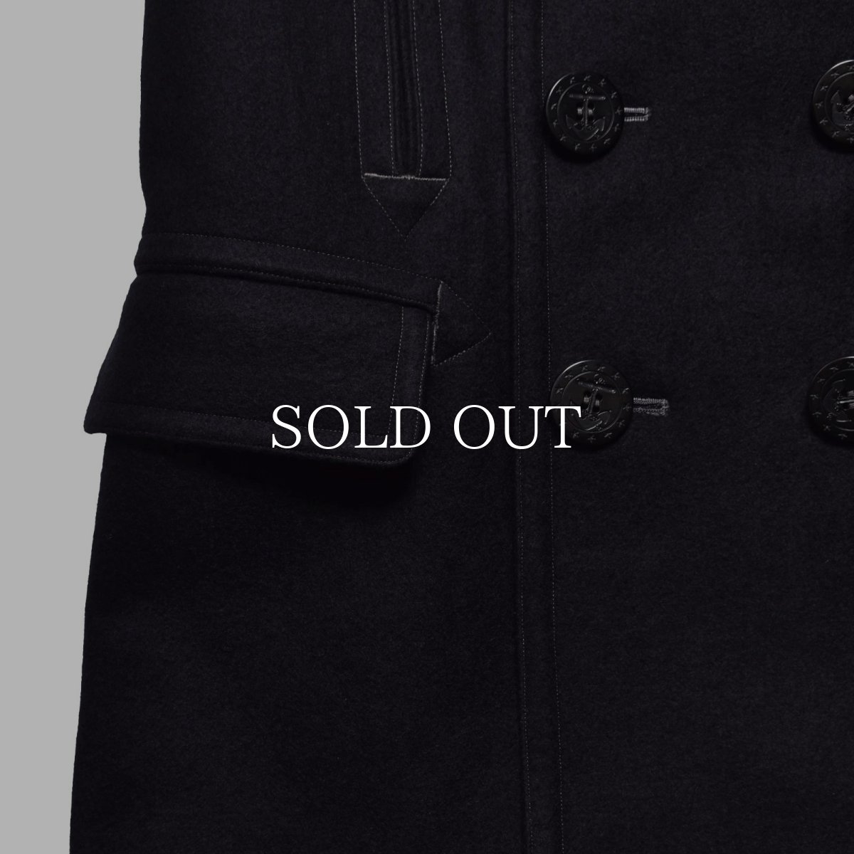 画像9: MINEDENIM  W.Denim Melton Pea CT (9)