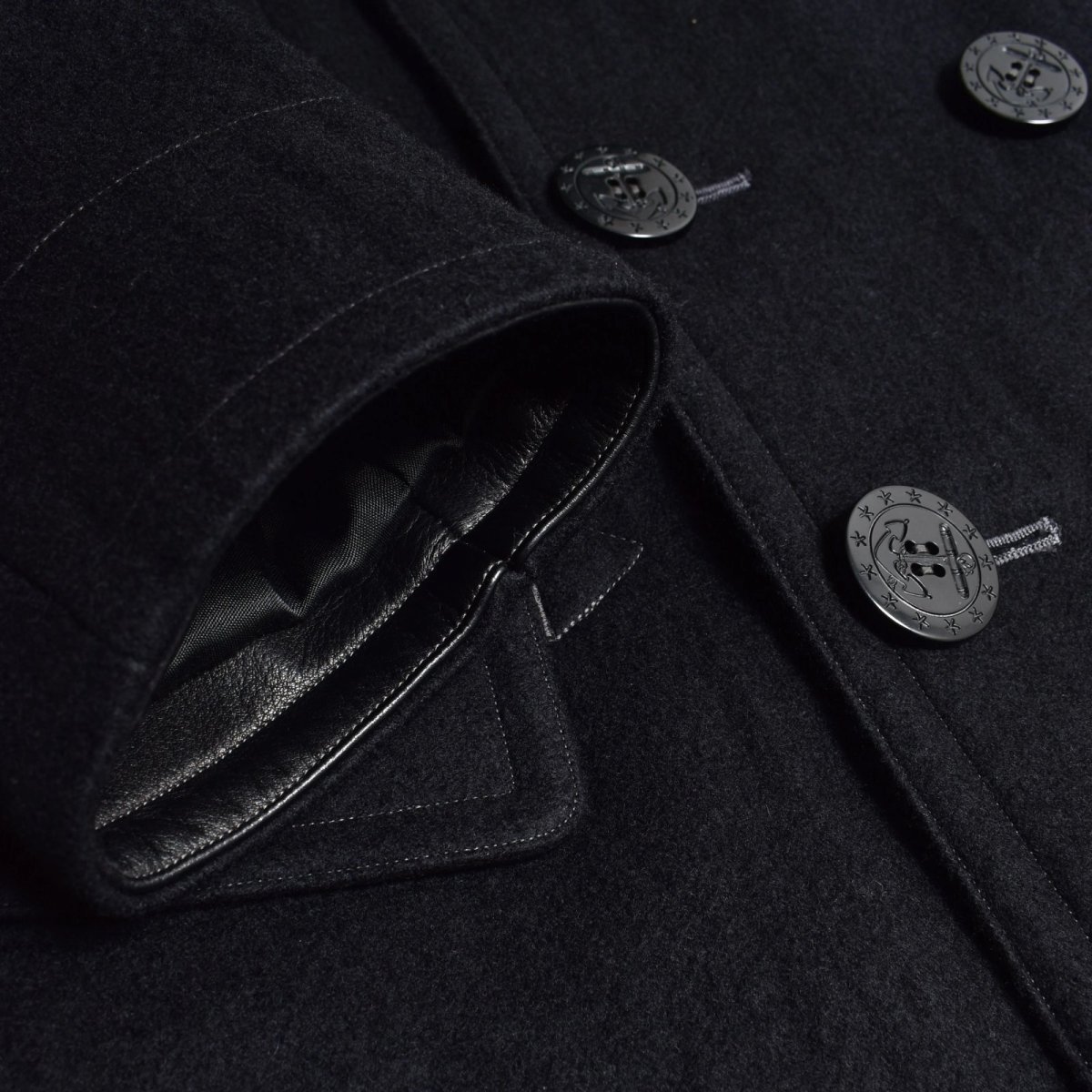 画像11: MINEDENIM  W.Denim Melton Pea CT (11)