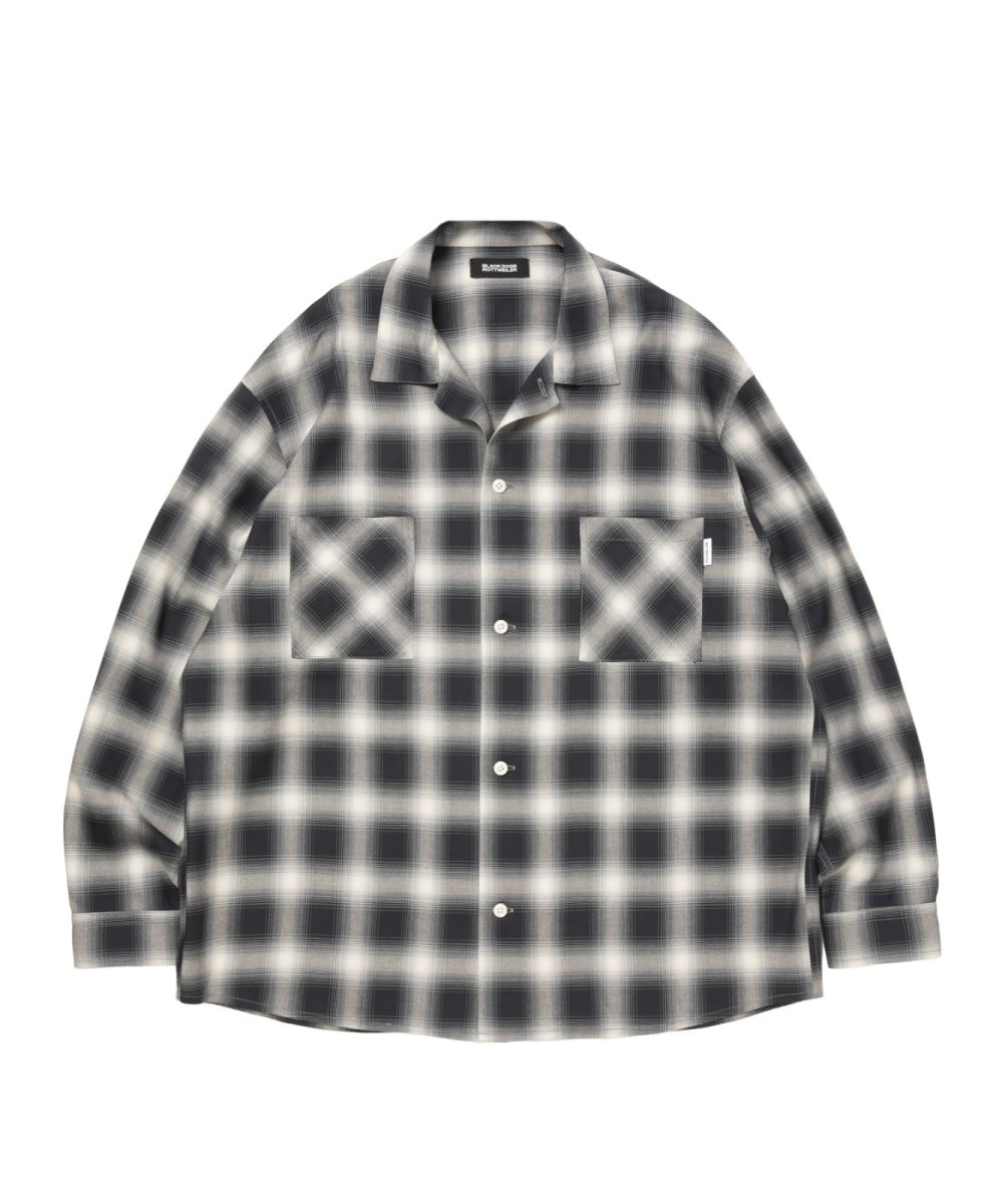 画像1: ROTTWEILER 【先行予約】R9 OMBRE CHECK SHIRT (1)