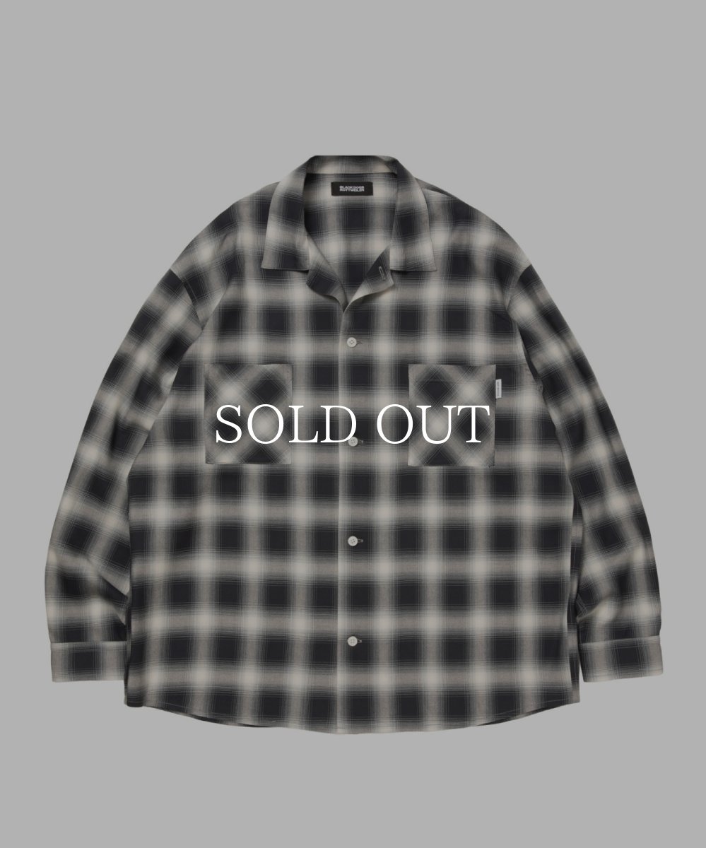 画像1: ROTTWEILER  R9 OMBRE CHECK SHIRT (1)