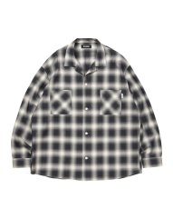 画像1: ROTTWEILER 【先行予約】R9 OMBRE CHECK SHIRT (1)