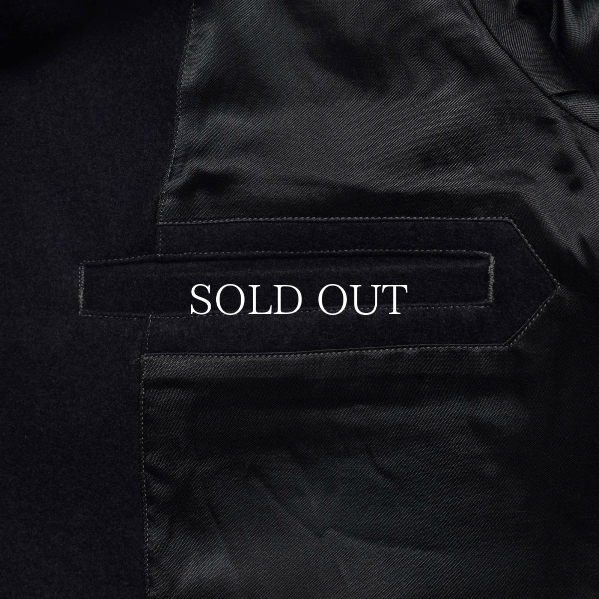 画像14: MINEDENIM  W.Denim Melton Pea CT (14)