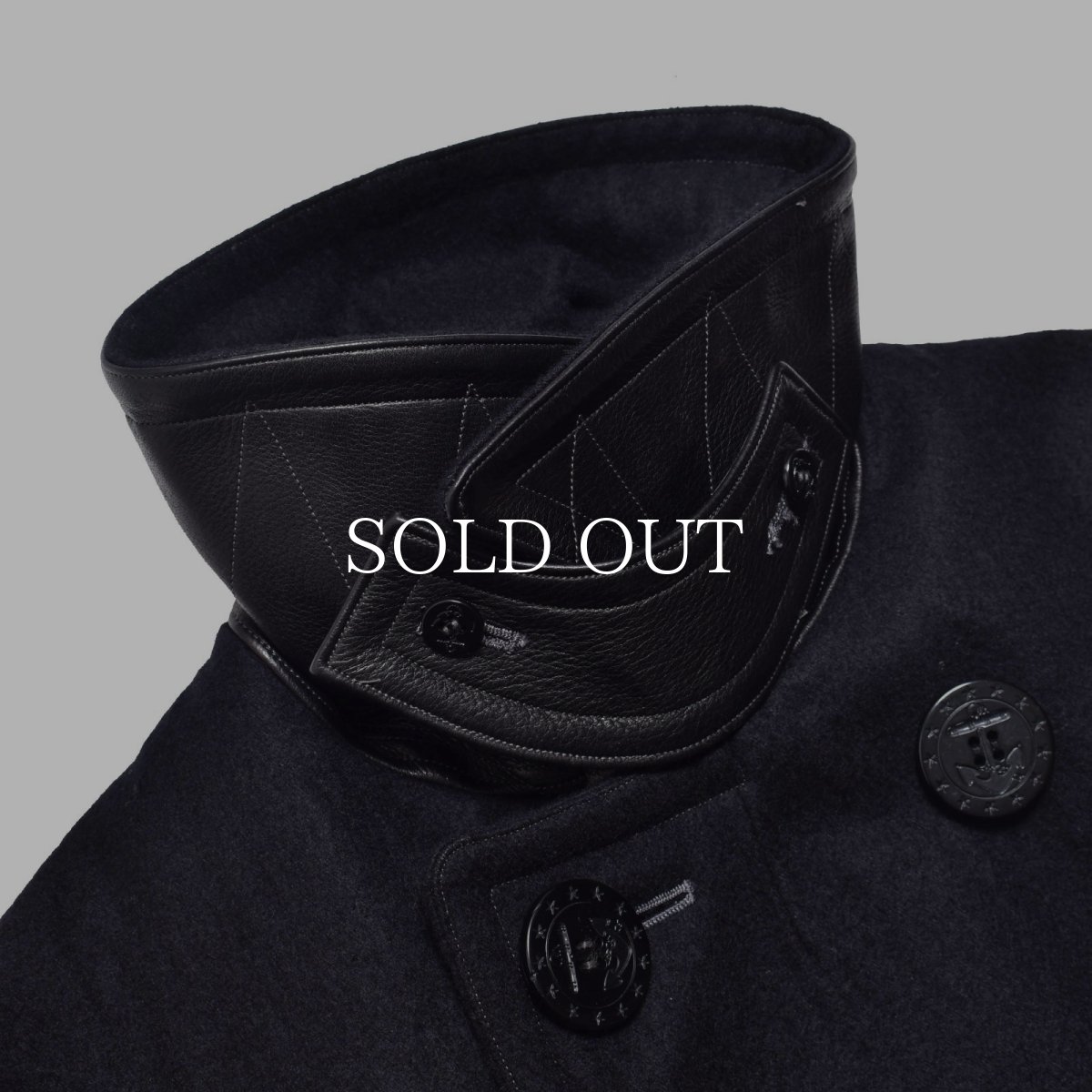 画像7: MINEDENIM  W.Denim Melton Pea CT (7)