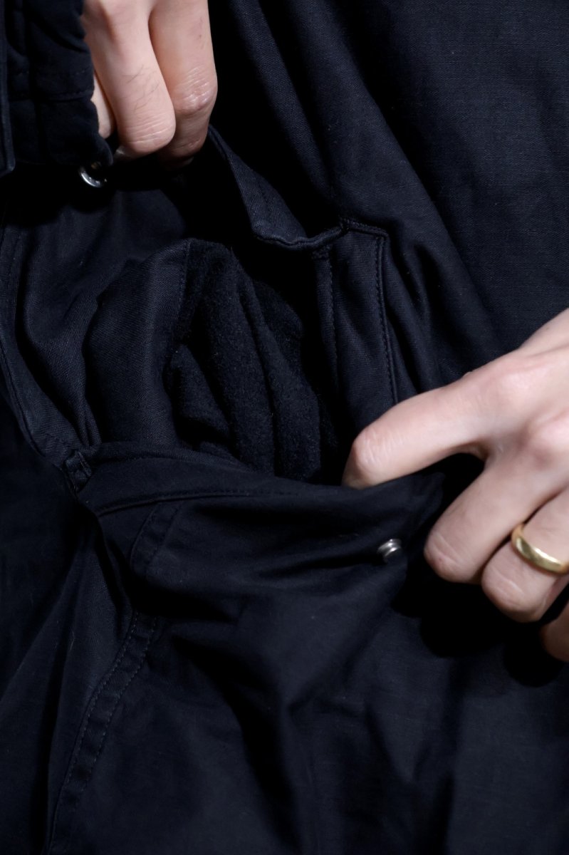 画像7: nonnative  TROOPER PUFF COAT COTTON BACKSATIN PIGMENT DYE WITH WINDSTOPPER (7)