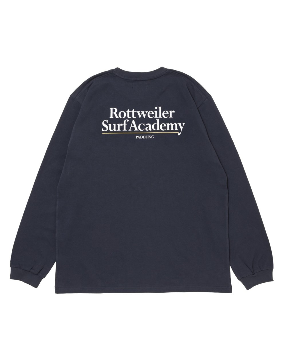 画像15: ROTTWEILER 【先行予約】R9 SURF ACADEMY LS TEE (15)
