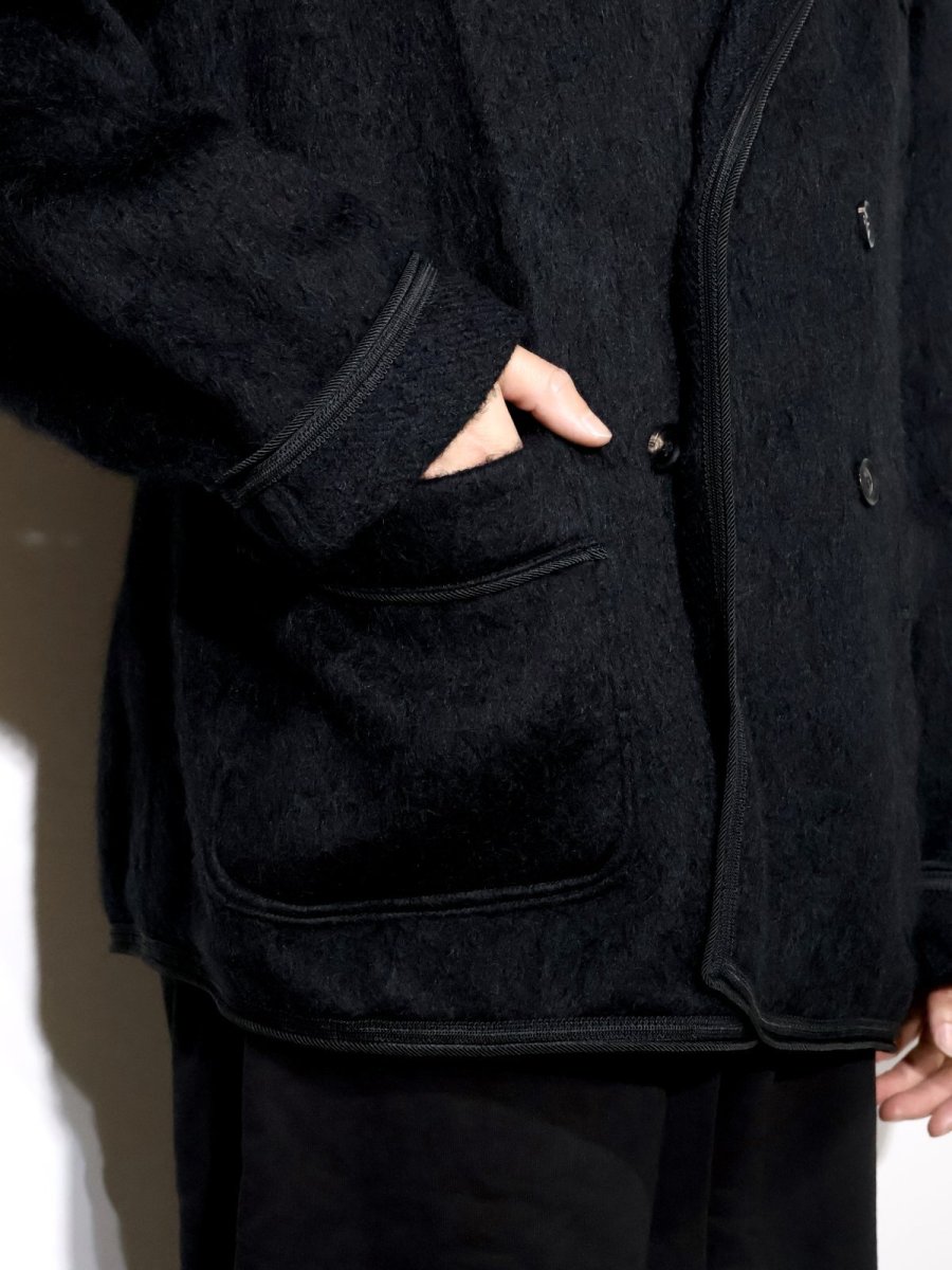 画像5: exodus  SHAGGY DOUBLE SMOKING JACKET (5)