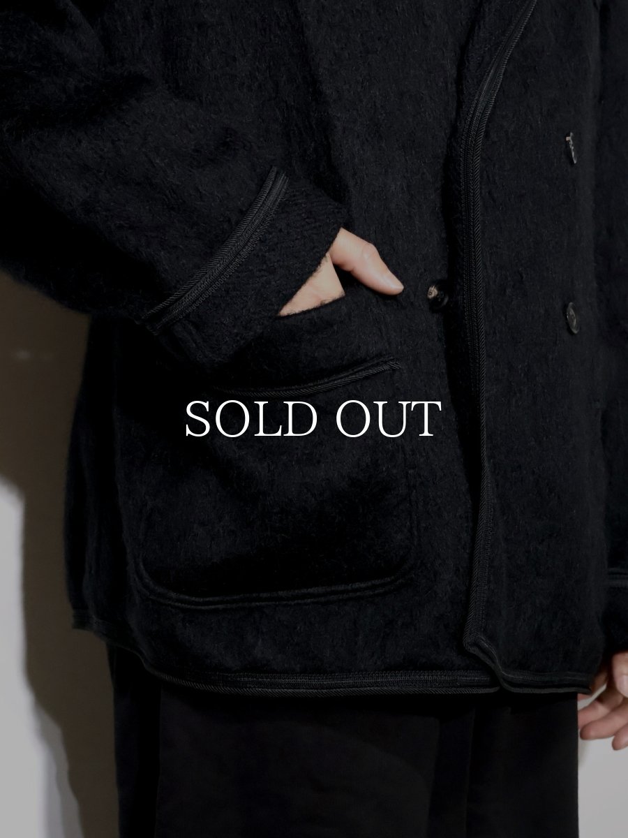 画像5: exodus  SHAGGY DOUBLE SMOKING JACKET (5)