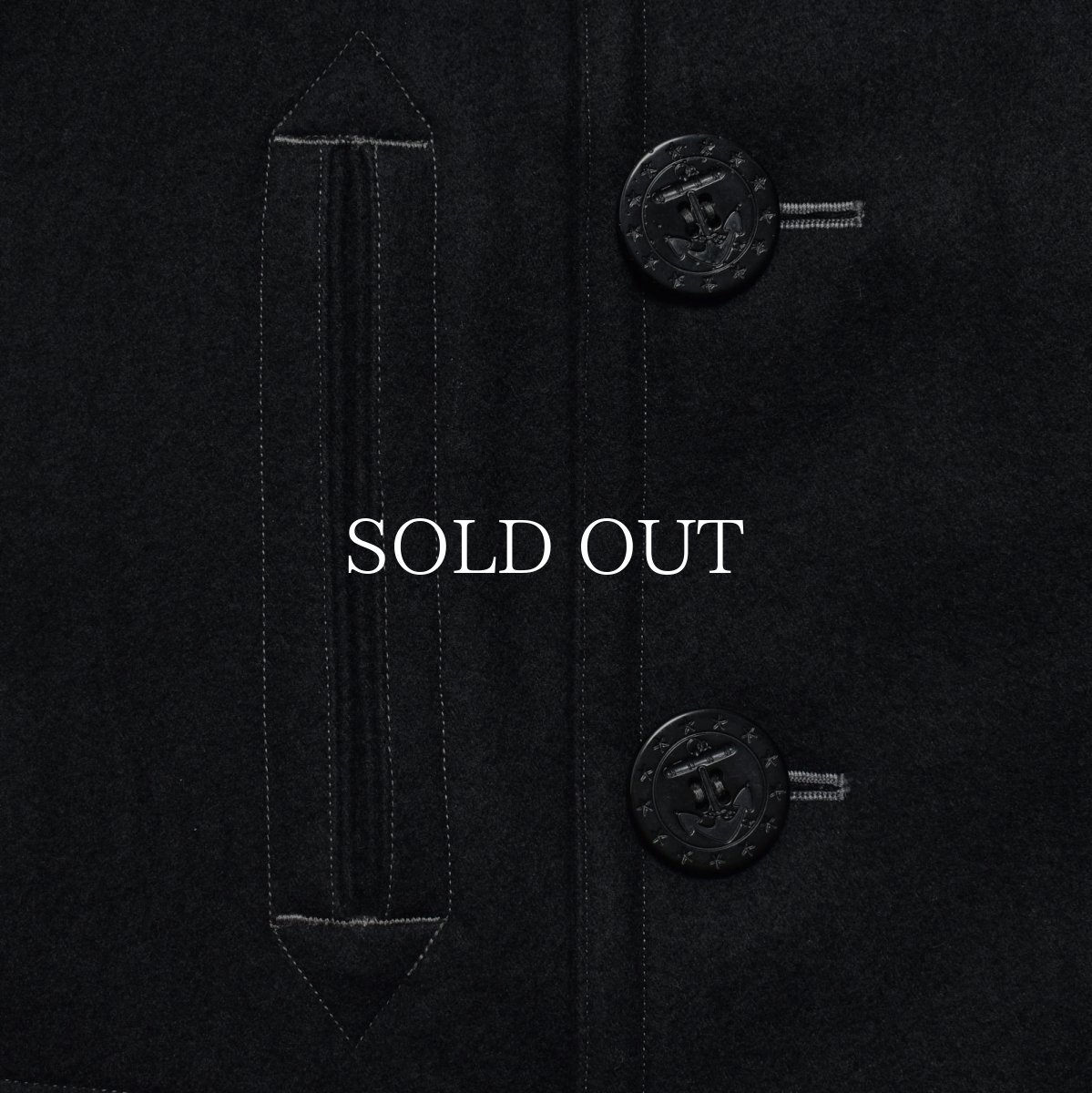 画像10: MINEDENIM  W.Denim Melton Pea CT (10)