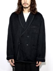 画像2: exodus  SHAGGY DOUBLE SMOKING JACKET (2)