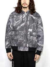画像3: HideandSeek  Camo Zip Hooded Jacket (3)