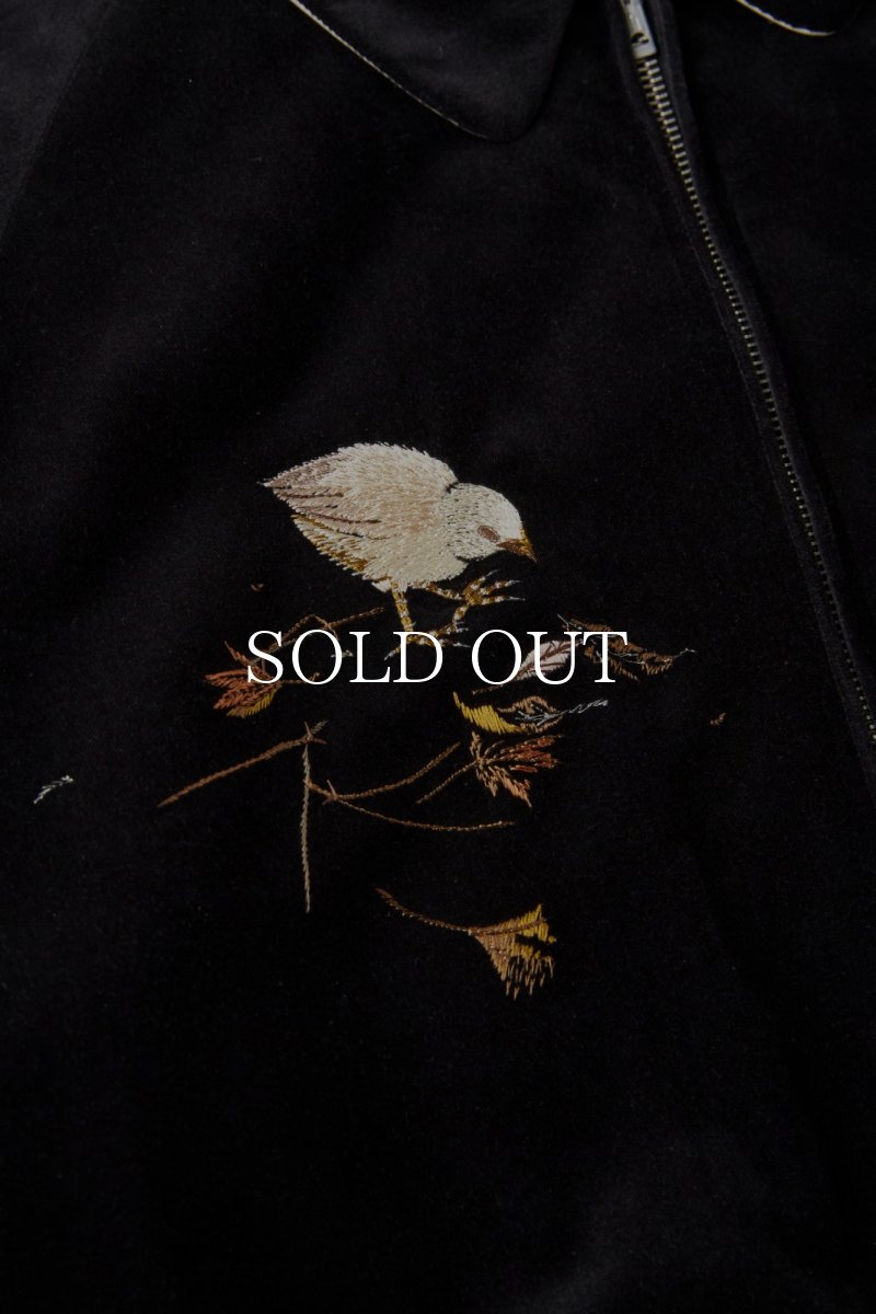 画像7: OLD JOE   STUNNING VELVET SOUVENIR JACKET(Niwatori to Hiyoko) (7)