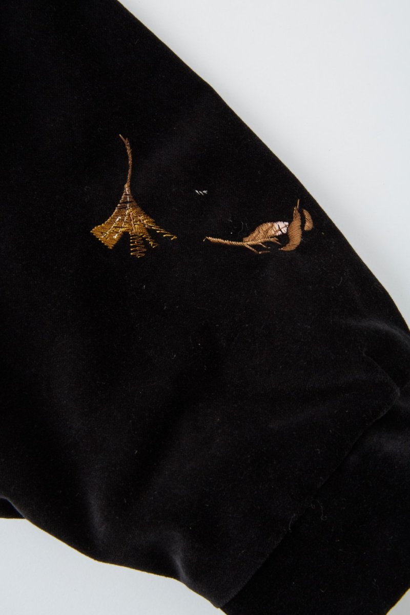 画像8: OLD JOE   STUNNING VELVET SOUVENIR JACKET(Niwatori to Hiyoko) (8)