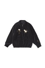 画像1: OLD JOE   STUNNING VELVET SOUVENIR JACKET(Niwatori to Hiyoko) (1)