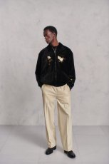 画像13: OLD JOE   STUNNING VELVET SOUVENIR JACKET(Niwatori to Hiyoko) (13)