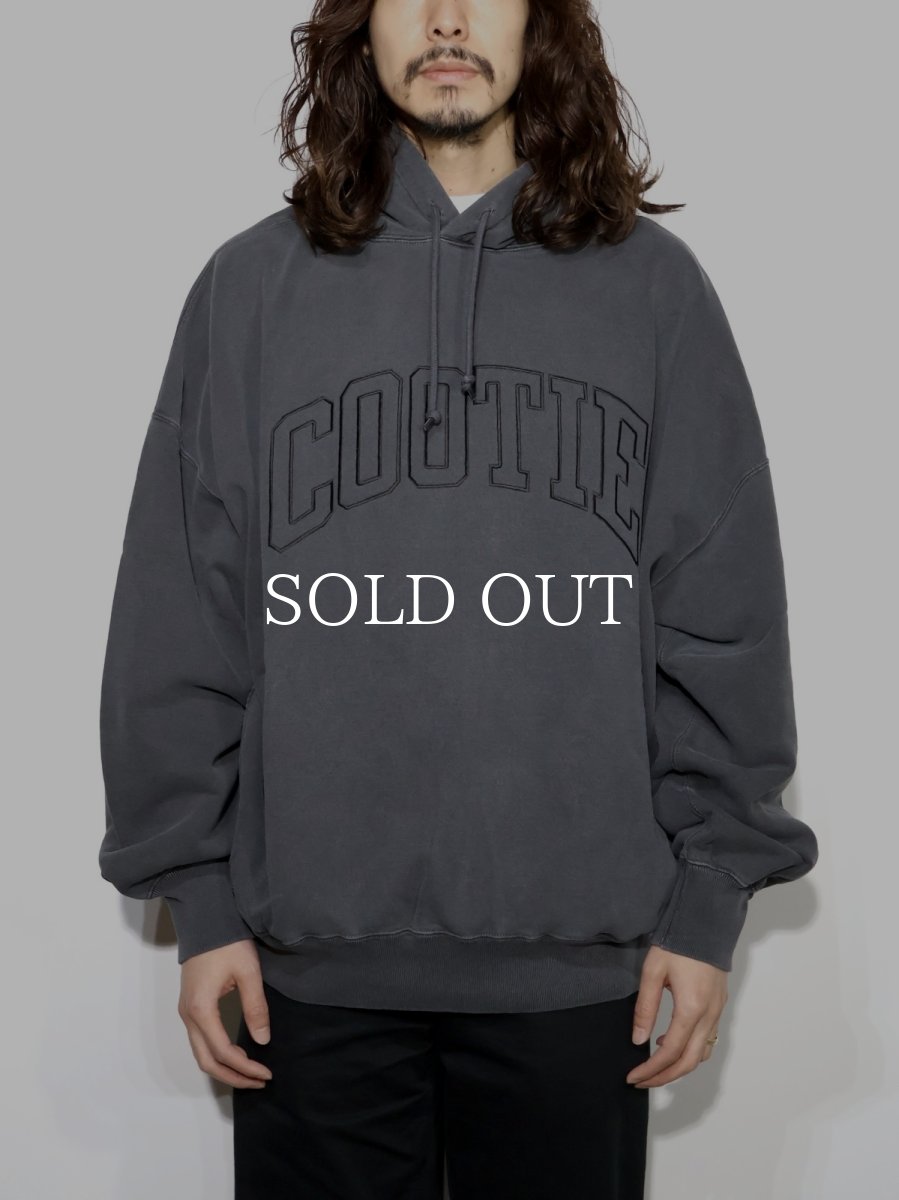 画像3: COOTIE PRODUCTIONS  Pigment Dyed Open End Yarn Sweat Hoodie (3)