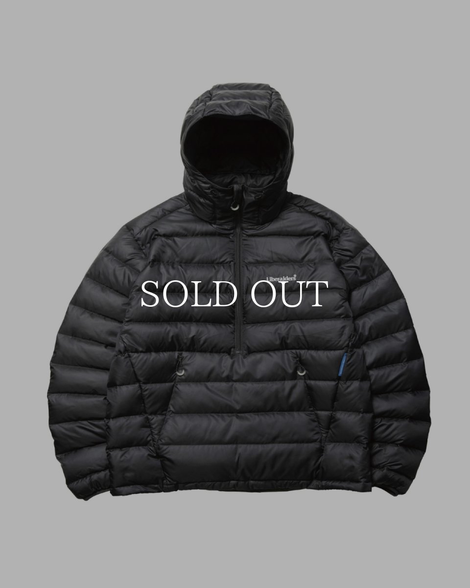 画像1: Liberaiders  DOWN HALF ZIP HOODIE (1)