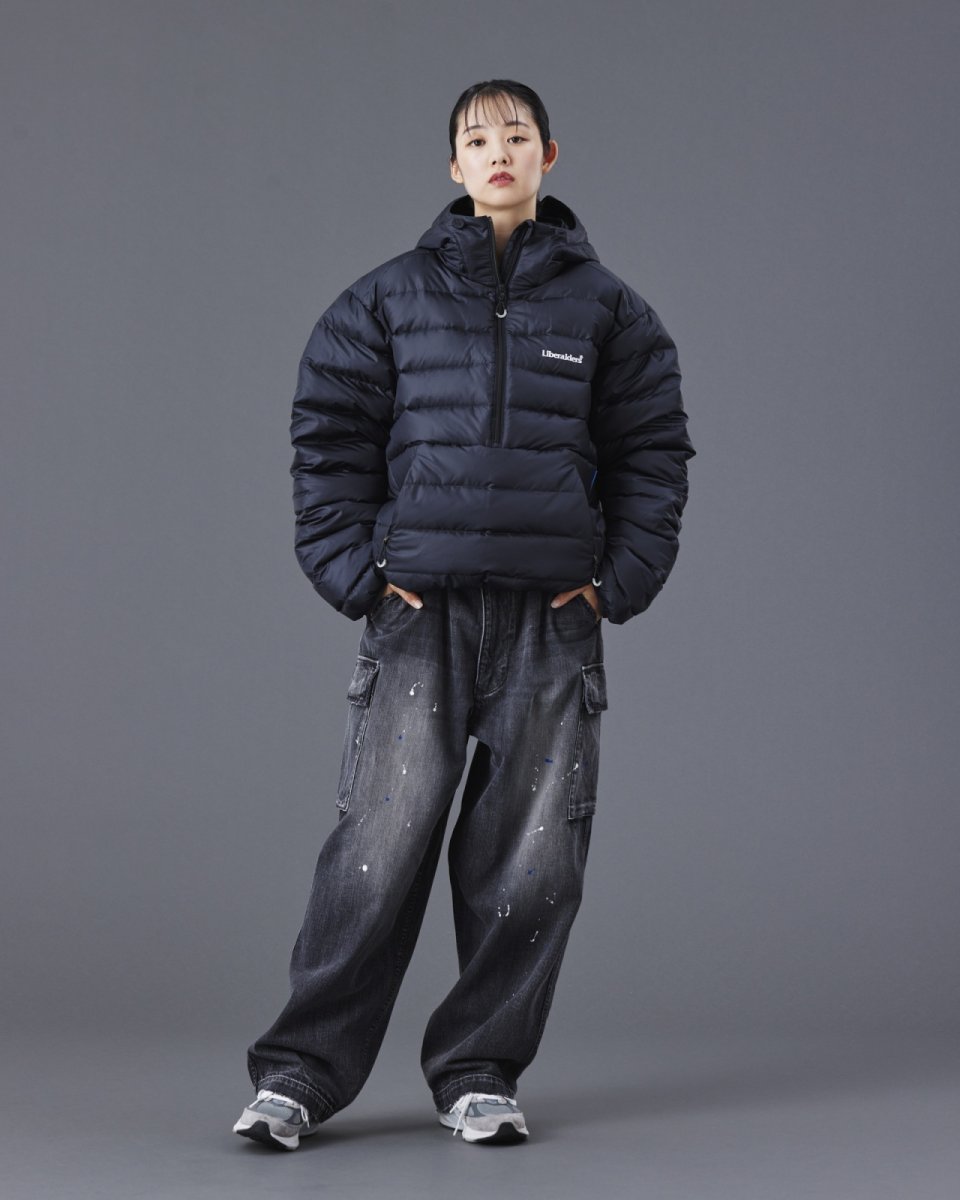 画像7: Liberaiders  DOWN HALF ZIP HOODIE (7)