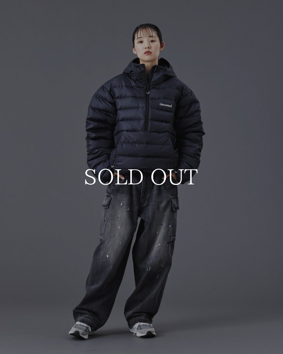 画像7: Liberaiders  DOWN HALF ZIP HOODIE (7)