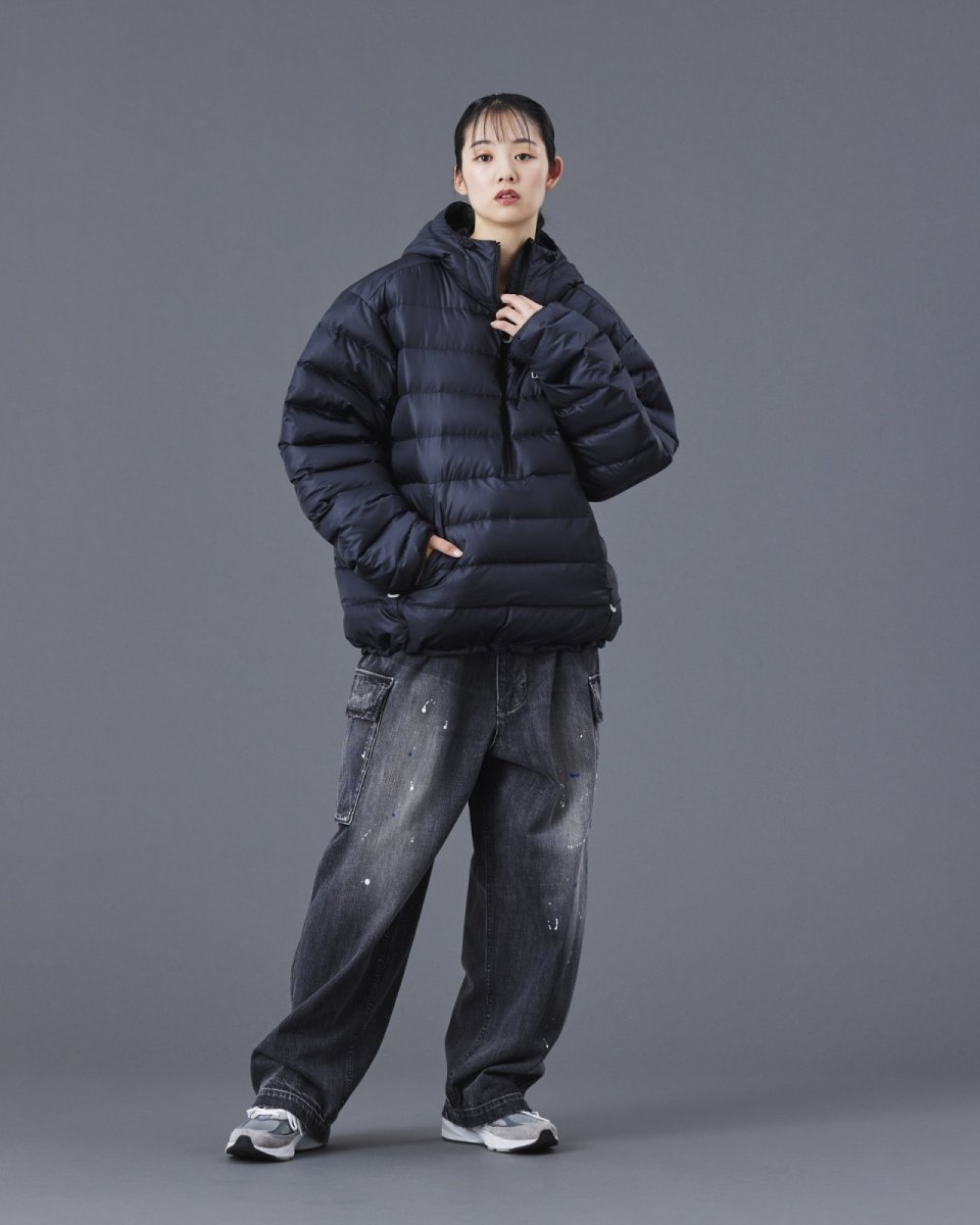 画像10: Liberaiders  DOWN HALF ZIP HOODIE (10)
