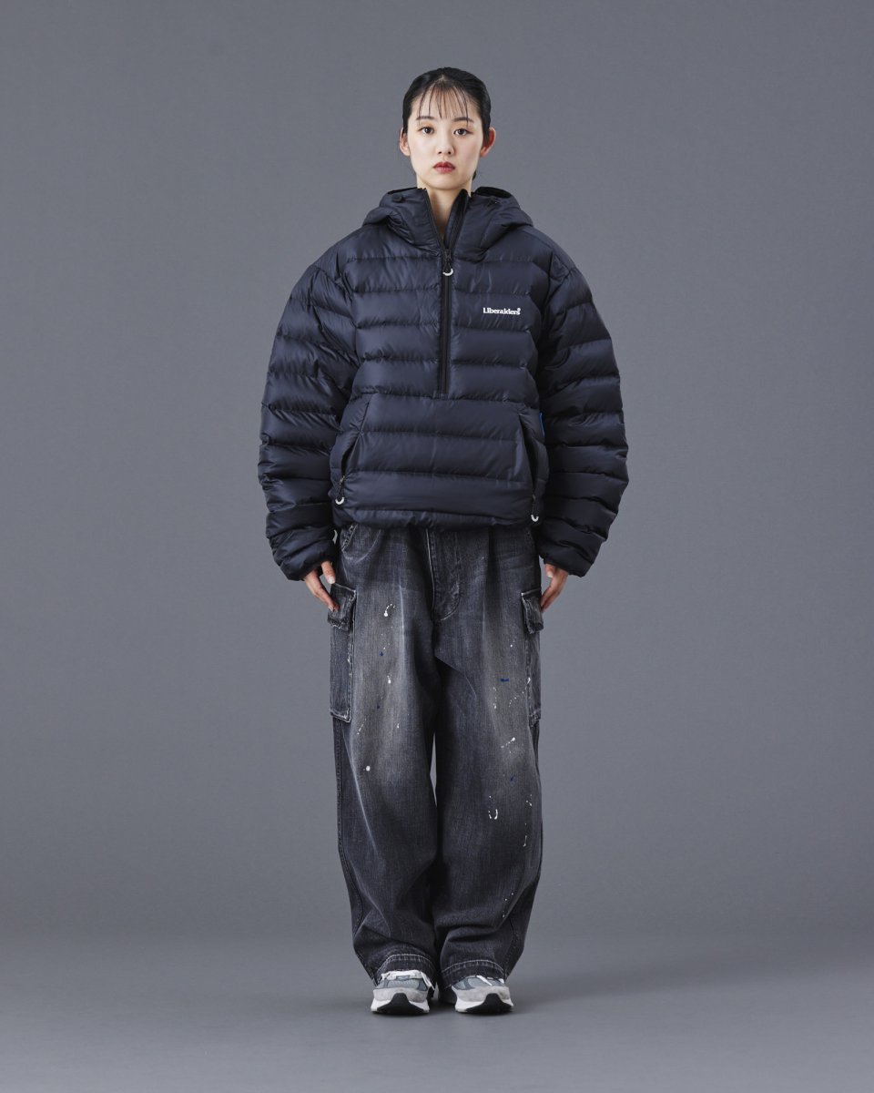 画像9: Liberaiders  DOWN HALF ZIP HOODIE (9)