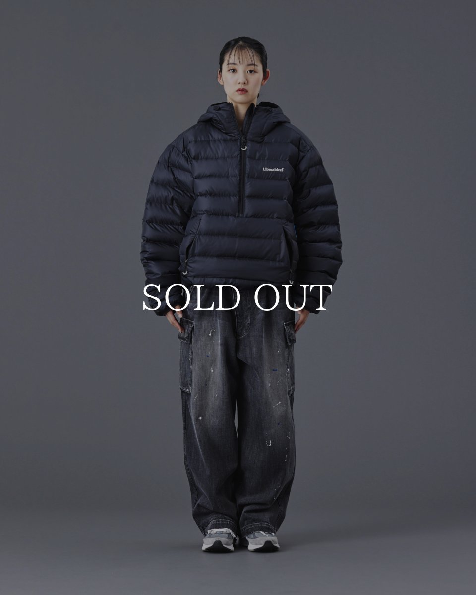 画像9: Liberaiders  DOWN HALF ZIP HOODIE (9)