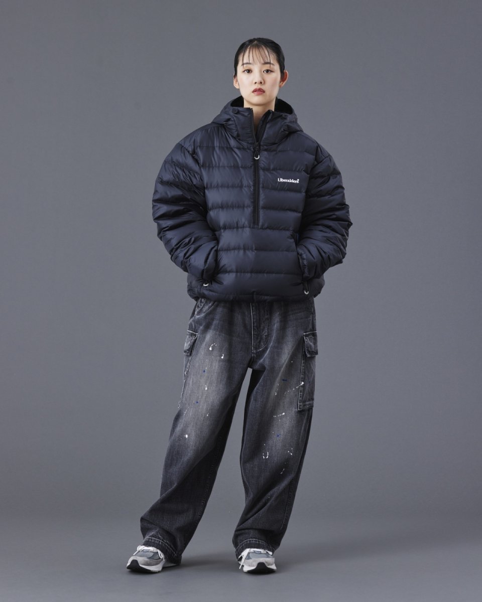 画像8: Liberaiders  DOWN HALF ZIP HOODIE (8)