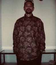 画像5: exodus  BUDS PAISLEY OPEN COLLAR SHIRT (5)