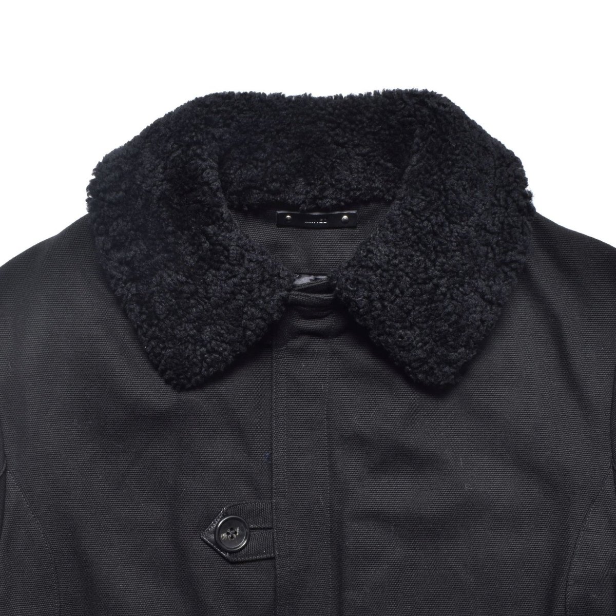 画像4: MINEDENIM  Mouton Collar Duck Military Haif CT (4)