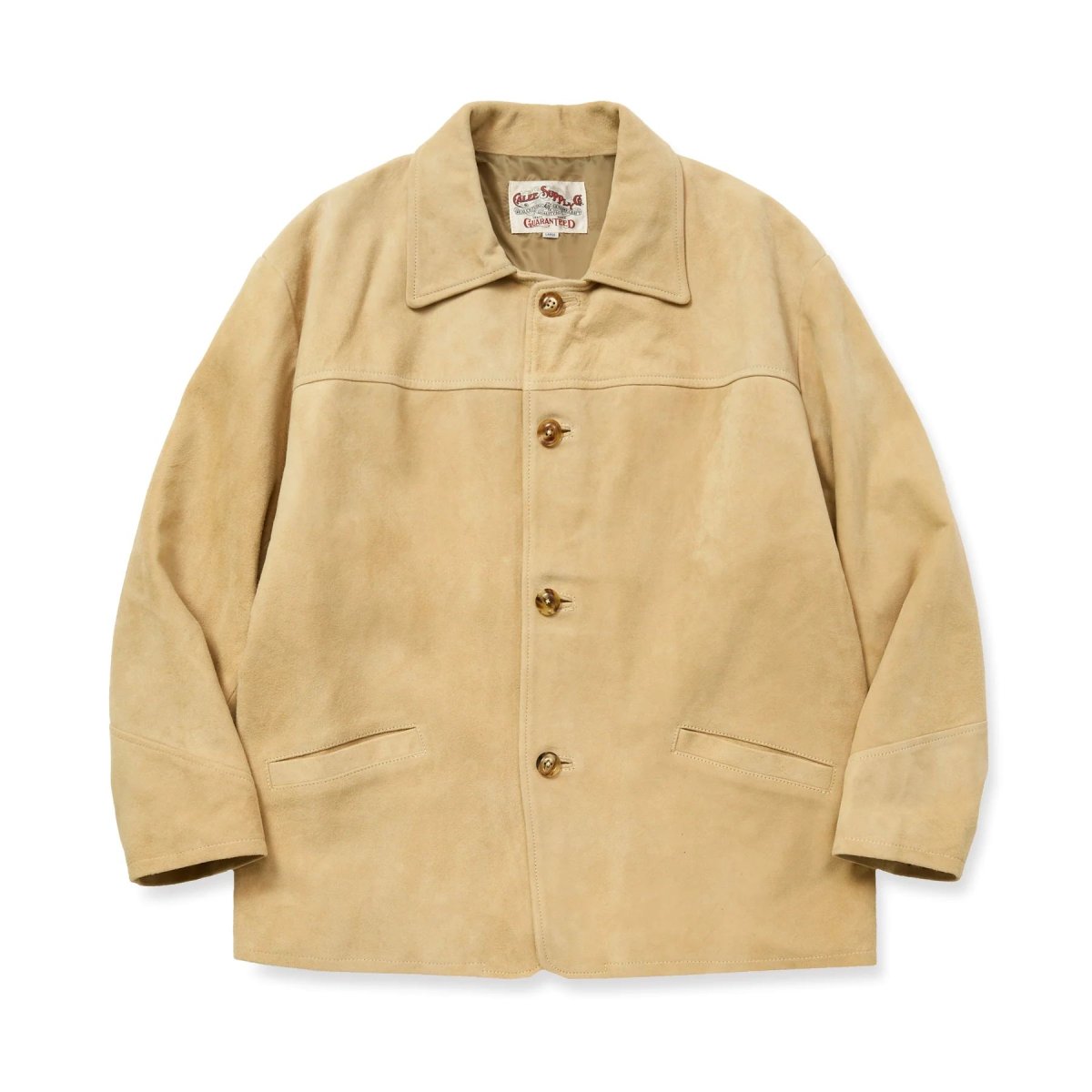 画像1: CALEE  GOAT LEATHER CAR COAT ＜EXCLUSIVE＞ (1)