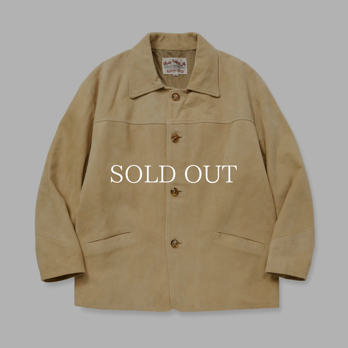 画像1: CALEE  GOAT LEATHER CAR COAT ＜EXCLUSIVE＞ (1)