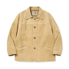 画像1: CALEE  GOAT LEATHER CAR COAT ＜EXCLUSIVE＞ (1)