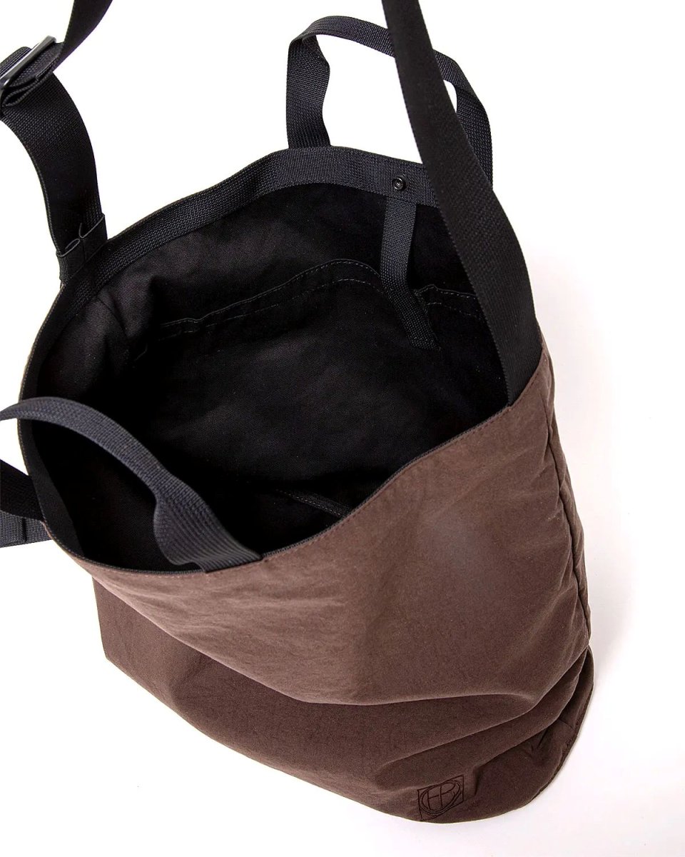 画像2: hobo  2WAY TOTE BAG NYLON OXFORD ONIBEGIE® DYED (2)