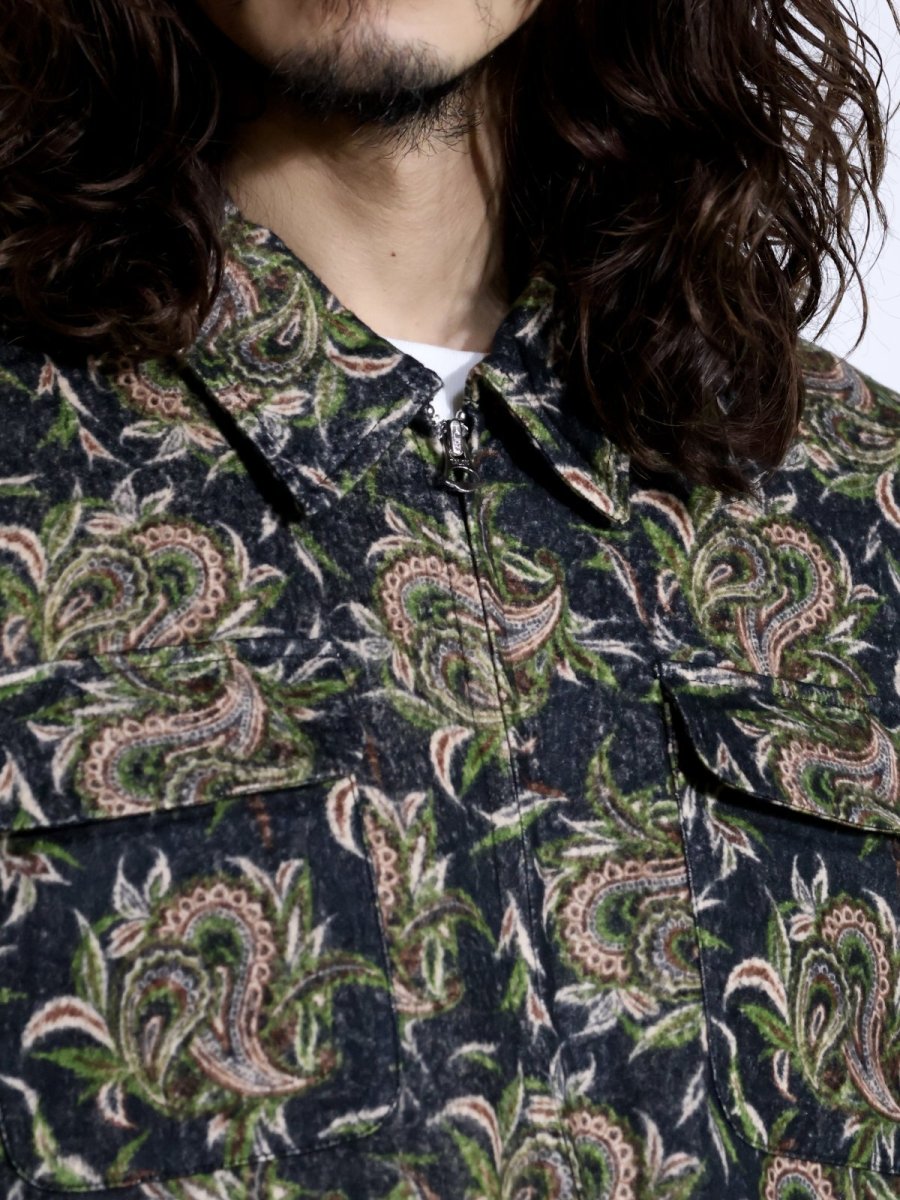 画像4: exodus  BUDS PAISLEY SWING TOP (4)