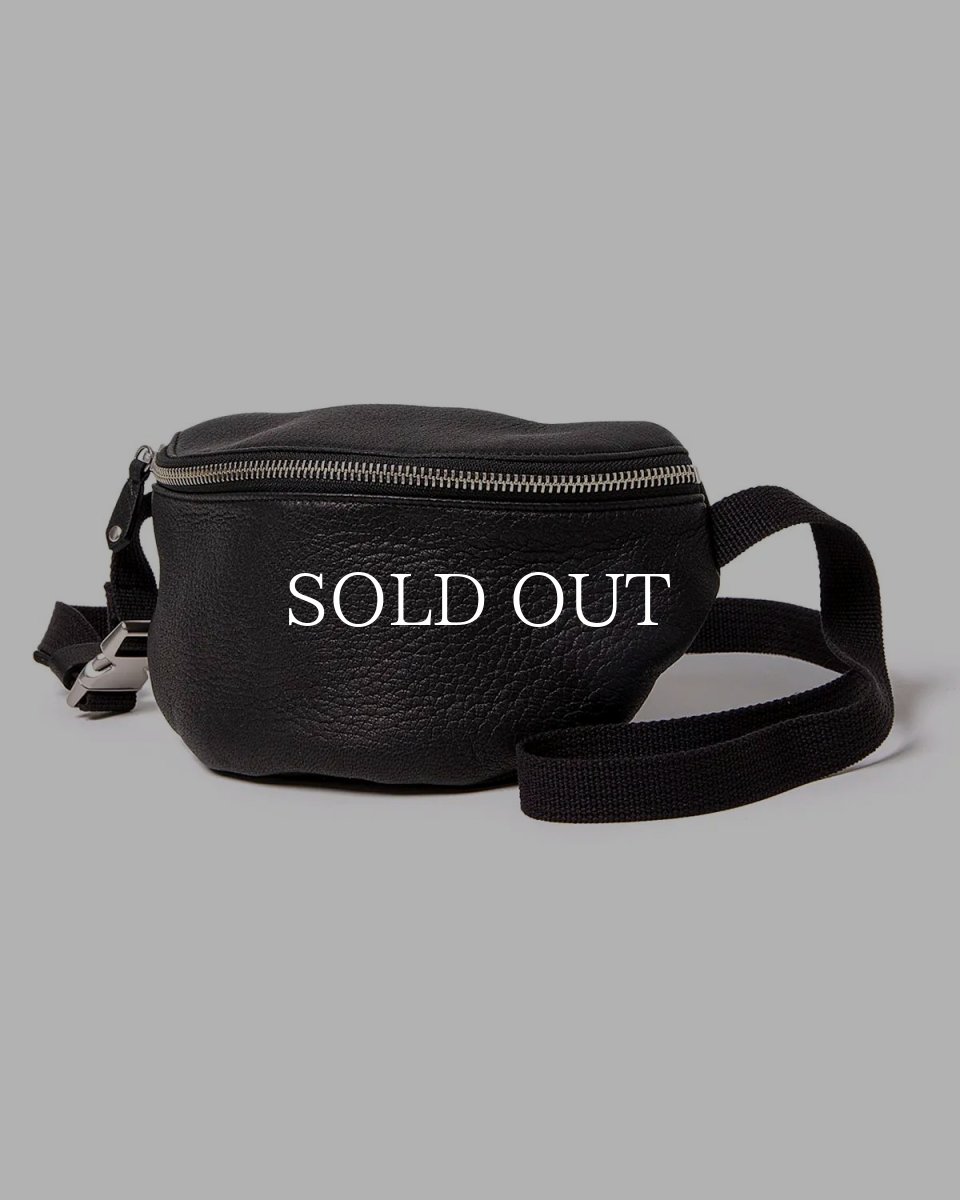 画像1: hobo  WAIST POUCH DEER LEATHER (1)