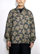 画像3: exodus  BUDS PAISLEY OPEN COLLAR SHIRT (3)