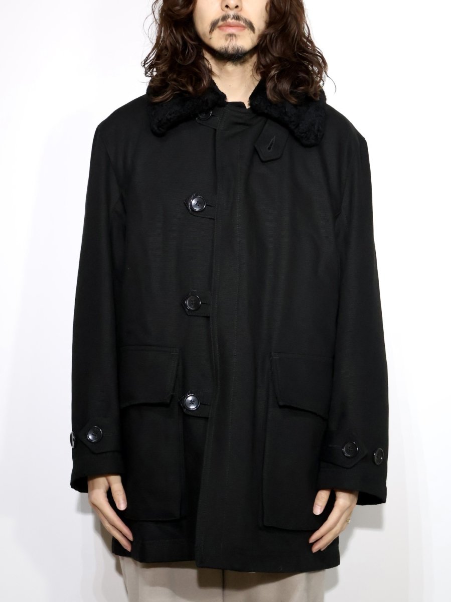 画像3: MINEDENIM  Mouton Collar Duck Military Haif CT (3)