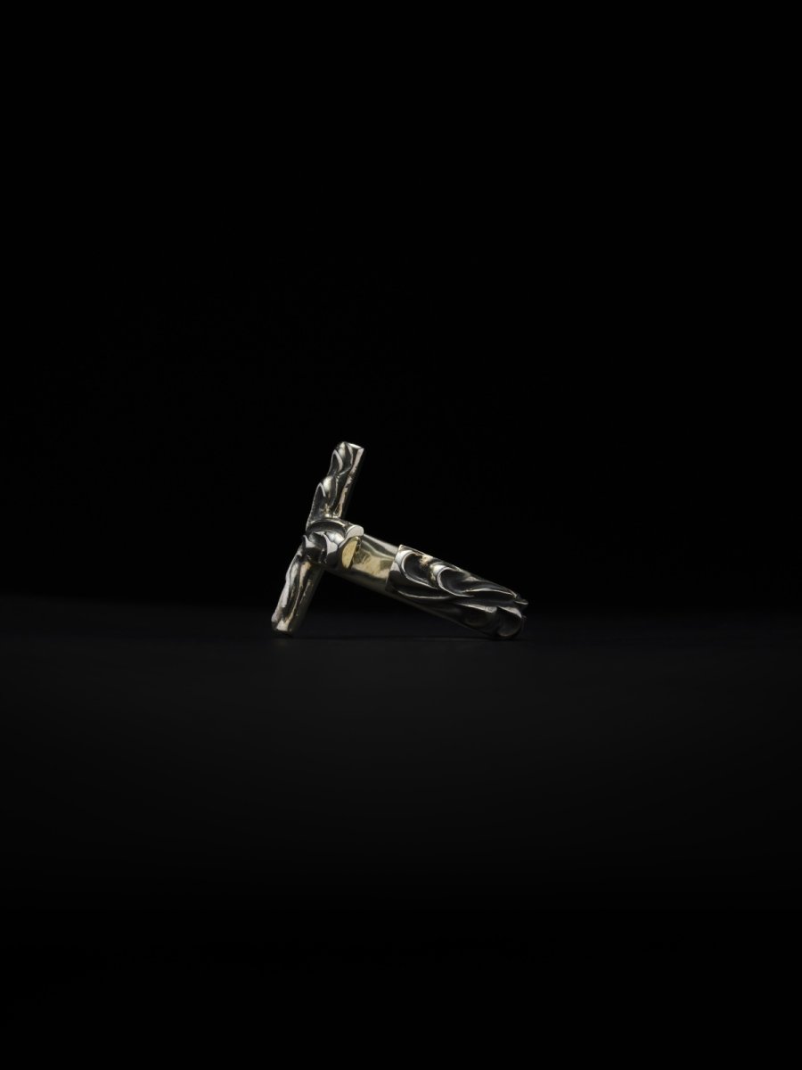 画像2: ANTIDOTE BUYERS CLUB   Ornament Cross Ring (2)