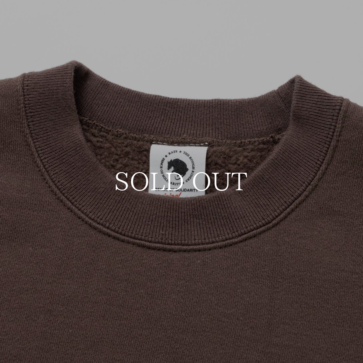 画像7: RATS  FLEECE CREW NECK SWEAT (7)