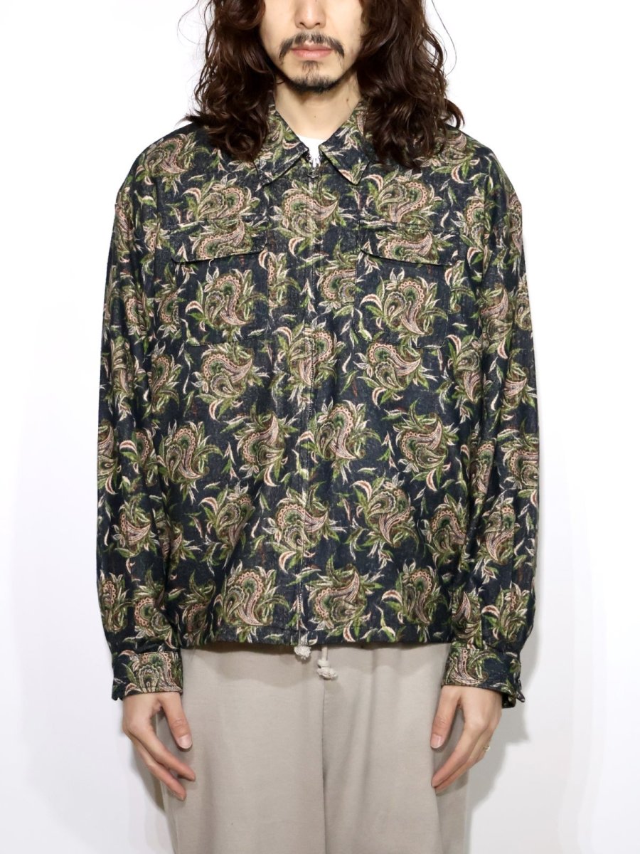 画像2: exodus  BUDS PAISLEY SWING TOP (2)