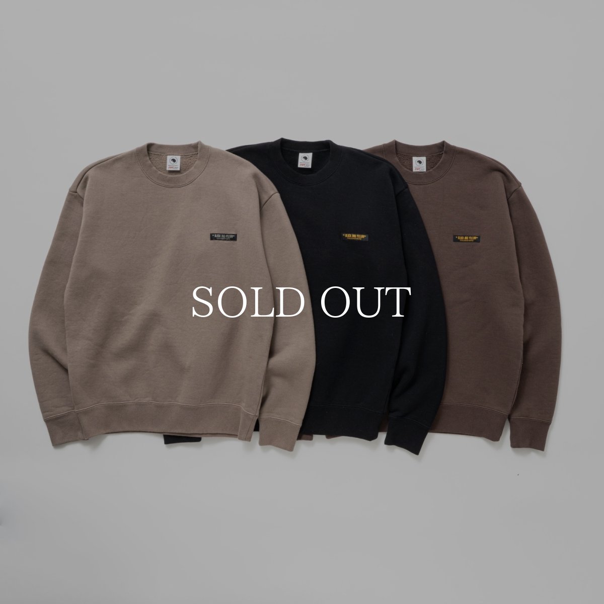 画像1: RATS  FLEECE CREW NECK SWEAT (1)