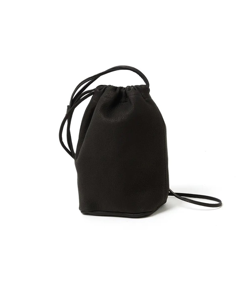 画像1: hobo  DRAWSTRING POUCH DEER LEATHER (1)