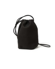 画像1: hobo  DRAWSTRING POUCH DEER LEATHER (1)